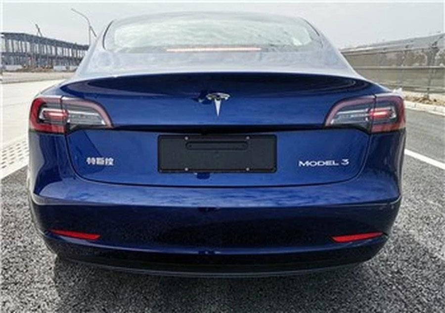 或将于明年初上市 国产特斯拉新款Model 3申报图