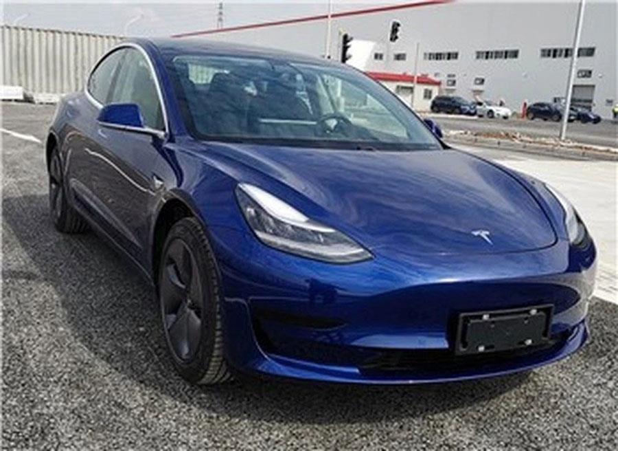 或将于明年初上市 国产特斯拉新款Model 3申报图