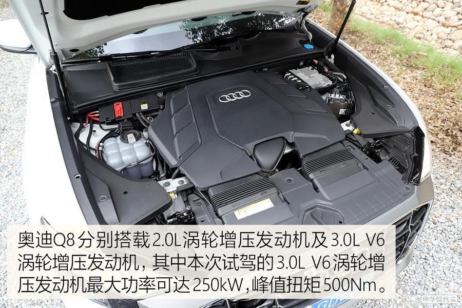 未来美学与运动野性 试驾奥迪Q8 55TFSI 3.0T